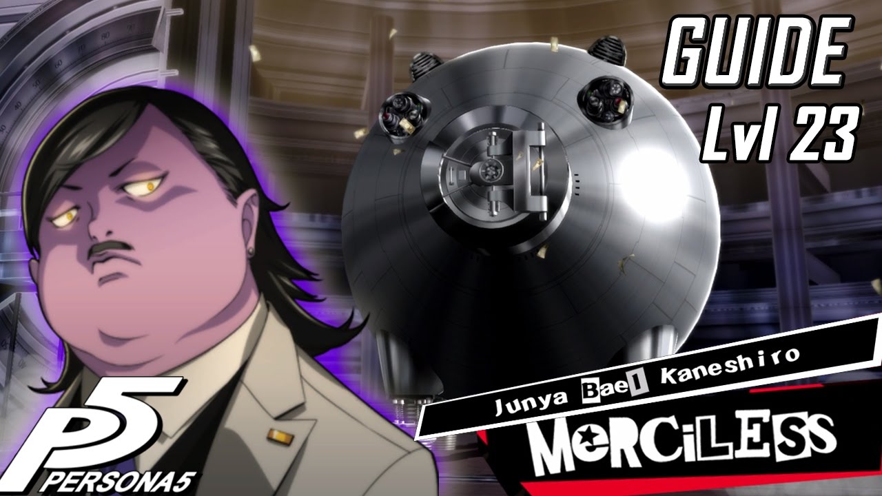 Persona 5 - Junya Kaneshiro Boss [Clean Merciless][No Item Deaths][100% -