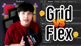 ความแตกต่างระหว่าง Grid และ Flexbox ใช้อันไหนดี คลิปนี้มีคำตอบ! 👨‍💻💯