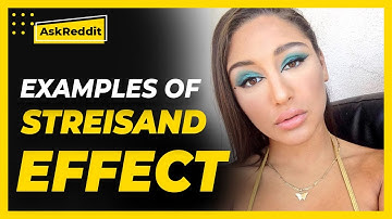 What are some great examples of the Streisand Effect? (Reddit Stories)