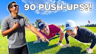 This Golf Push-Up Challenge Was Insane!