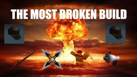 Incredibly Broken Combat Initiation Build (roblox)