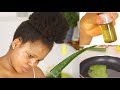 How to make Aloe vera Oil for EXTREME Hair Growth