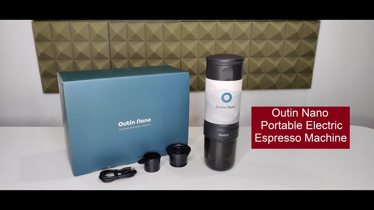 Outin Nano Electric Portable Espresso Machine I Unboxing I Disassembly &  Assembly I Brewing Guide 