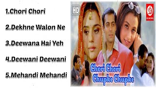 Chori Chori Chupke Chupke Movie All Songs| Audio Jukebox |Salaman Rani & Priety | Udith Alka & Kumar