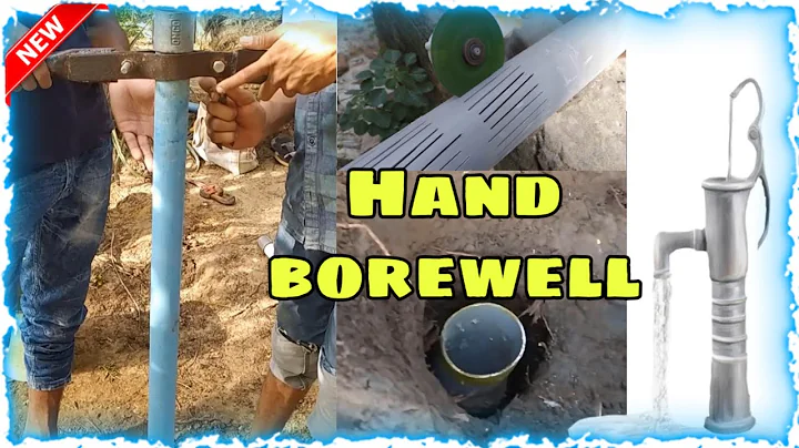 borewell Drilling by Hand method | 20 ft