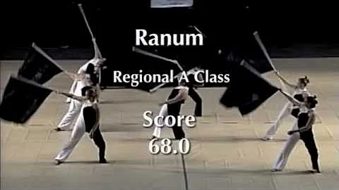 Ranum High School Winterguard 2005 Phantom of the ...