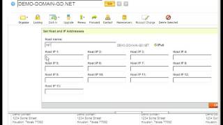 GoDaddy.com Registering name servers by Host4Go Tutorials