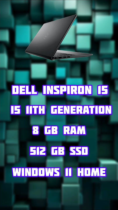Dell Inspiron 15 | i5 11th Gen | 8 gb Ram | 512 Ssd | 15 Inches | Warranty 1 Year | Rs 29,000/-