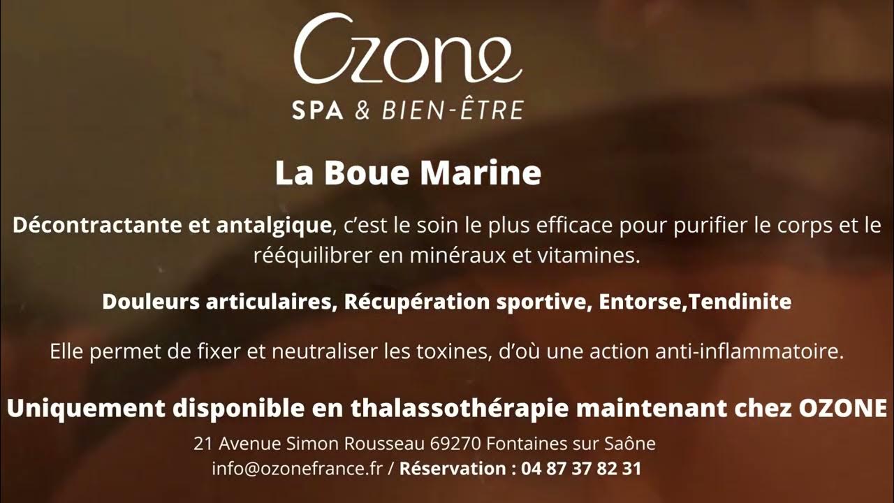 Boue Marine, massage ou enveloppement ! YouTube