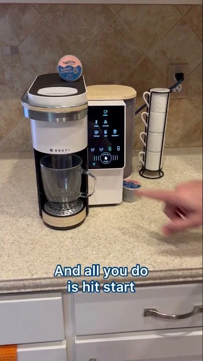 Making Coffee ☕️ with Bruvi, the Best New Pod Coffee Maker in 2022