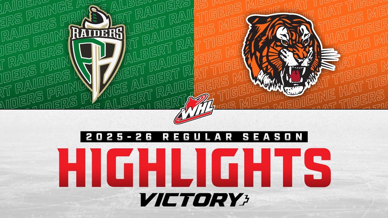 «Принс Альберт Рэйдерс» против «Медисин Хэт Тайгерс» 12.03 | Лучшие моменты WHL 2025-26