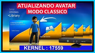 XBOX RGH ] Atualizando Avatar e Kinect em Modo Clássico Kernel 17559 ▪️  (nº1353) - YouTube