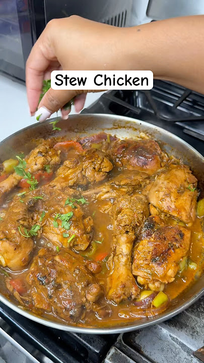 ASMR COOKING | Stew Chicken #asmrcooking