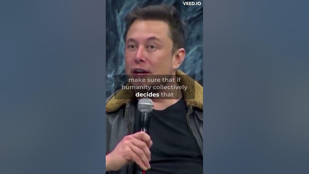 Elon Musk about the dangers of Ai! - YouTube