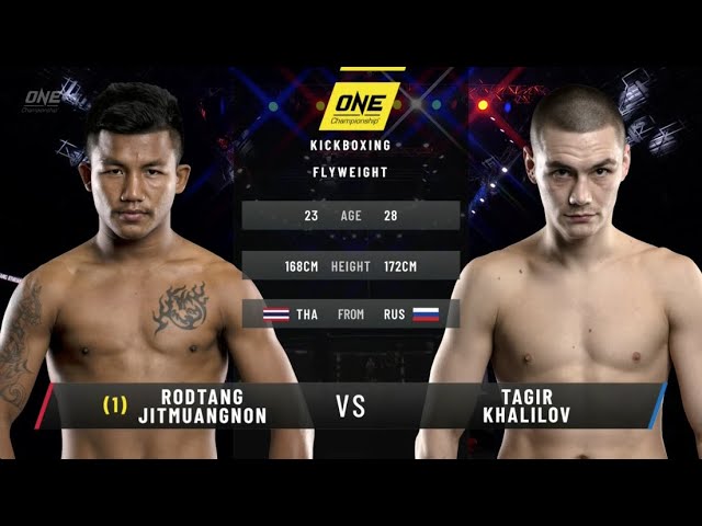 Samingpri” Tagir Khalilov - ONE Championship – The Home Of Martial