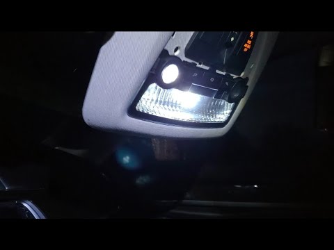 How to replace, change, interior lights, dim lights, on bmw 750i 2009 ...
