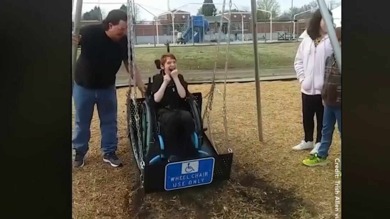 Leesburg wheelchair swing costs rise to 28,000 YouTube