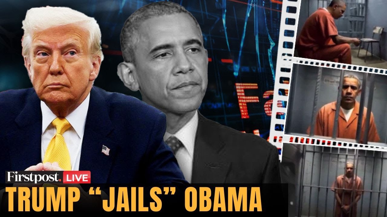 LIVE: Trump Shares AI Video to Target Obama With Deepfake Arrest Video ...