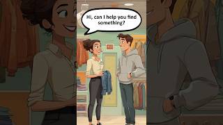 🛍️ Shopping for Clothes in English | Essential Phrases for Clothing Stores | #shorts