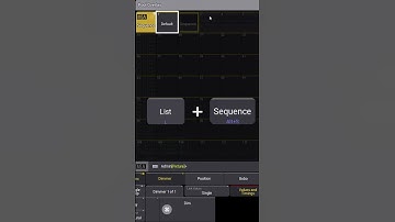 GrandMA3 - List Key Trick
