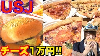 【USJ】チーズのみ!1万円食べきるまで帰れません!これやばいwww