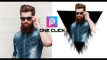 PicsArt Triangle Pop out Effect | PicsArt editing Tutorial | Instagram Trending model