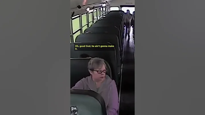 Truck Narrowly Misses School Bus After Brakes Fail