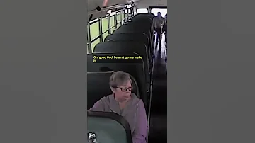 Truck Narrowly Misses School Bus After Brakes Fail 