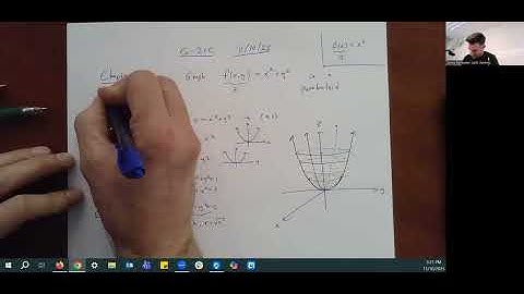 Co-21C 11-10-25: Quadric Surfaces