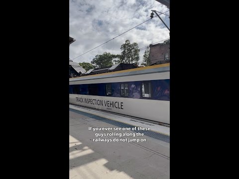 What happens on these Track Inspection Vehicles? 🧐