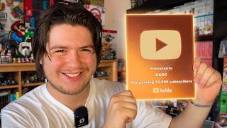 This Bronze Play Button Represents 10 Years of Work