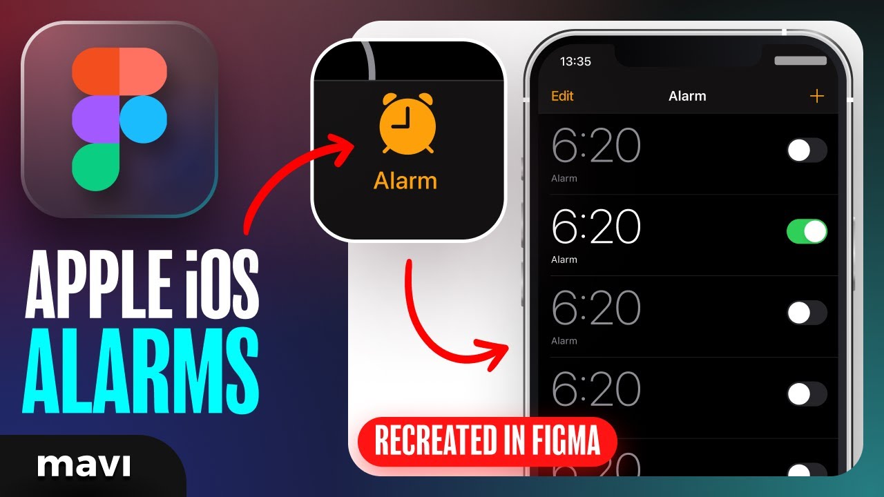 IOS ALARM APP Apple In Figma Tutorial Recreating Apps YouTube IOS ALARM APP Apple In Figma Tutorial Recreating Apps YouTube