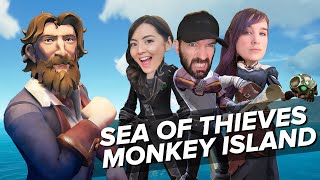 Sea of Thieves MONKEY ISLAND! Captain Andy meets Guybrush in Sea of Thieves: Legend of Monkey Island