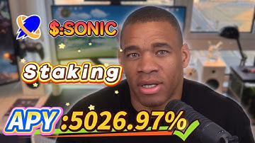🧠 Solana staking for beginners — real SONIC mining with stable 5026.97% APY returns!