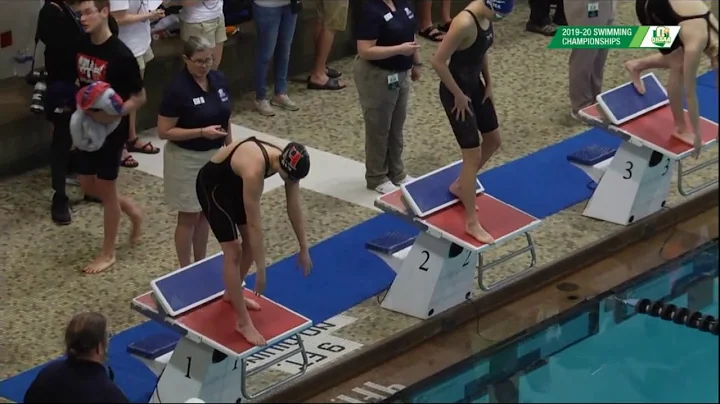 Hannah Hardin - 100 Free - State Championship Tele...