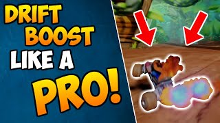 CTR How To Drift Boost & EASY DRIFTING TIPS! (CTR Nitro Fueled Tips #7) screenshot 5