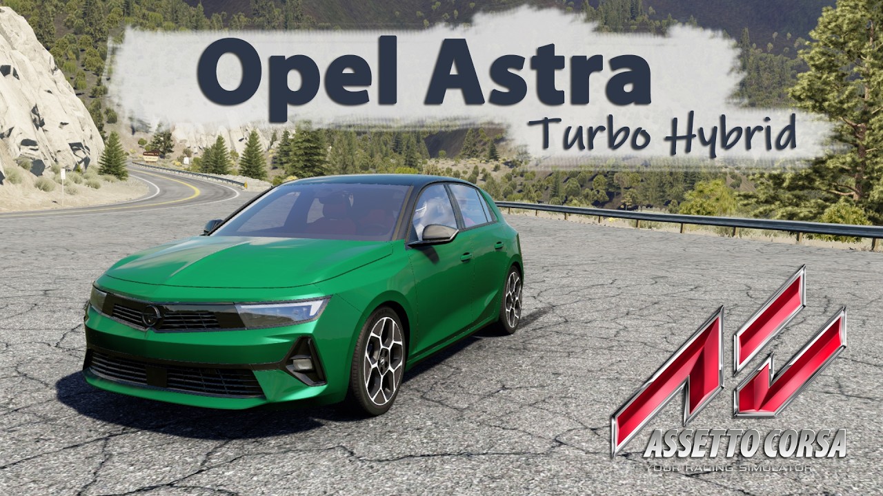 Opel Astra Turbo Hybrid gameplay video