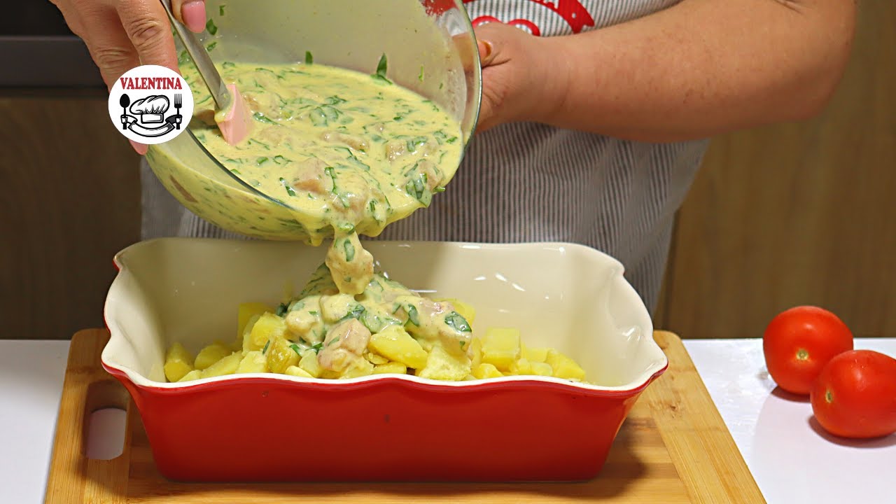 SVI ĆE VAM TRAŽITI RECEPT:Zanimljiv VIKEND RUČAK-Ukusnije i Brže od FRANCUSKOG KROMPIRA❗