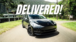 2021 TESLA MODEL Y LR DELIVERY DAY | My Experience &amp; In-Depth Review