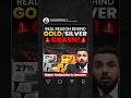 Real Reason Behind Gold/Silver Crash || Biggest Manipulation By Operators
