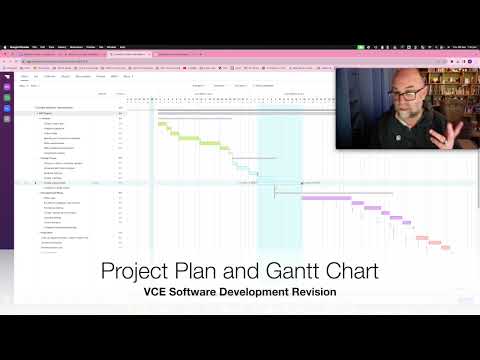 VCE Software Development Revision : Project Plan and Gantt Chart