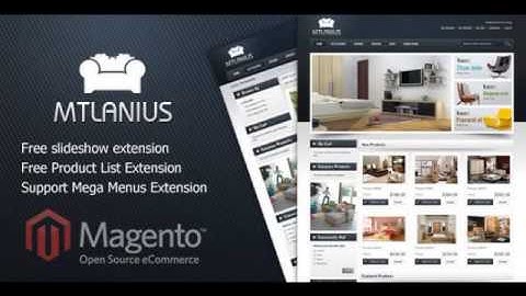 Preview Furniture magento theme MT Lanius Magento