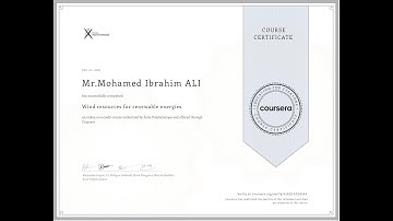 Wind resources for renewable energies Assignments Coursera
