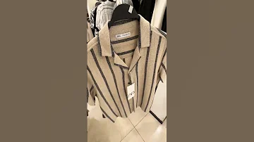 Zara Men latest shirt April / 2023