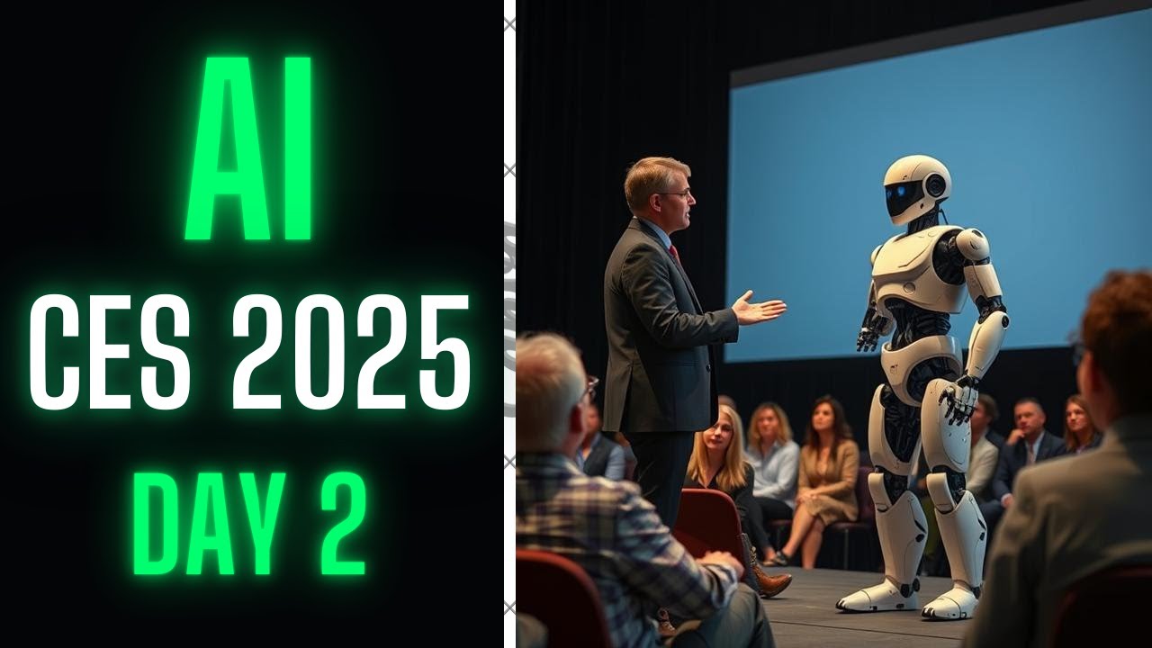 The Shocking AI Reveals That Stunned CES 2025 (DAY 2) 🤖 - YouTube