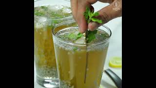 Green Tea Shikanji | ग्रीन टी शिकंजी | Tea Recipes | Healthy Drinks | #shorts #youtubeshorts