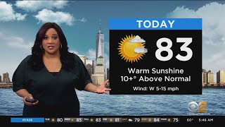 New York Weather: Into The 80s