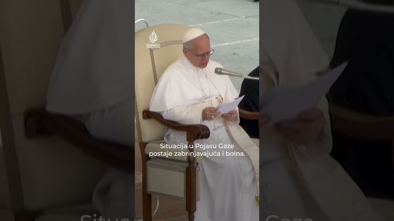 البابا ليو الرابع عشر يدعو إلى دخول شاحنات المساعدات الإنسانية إلى غزة