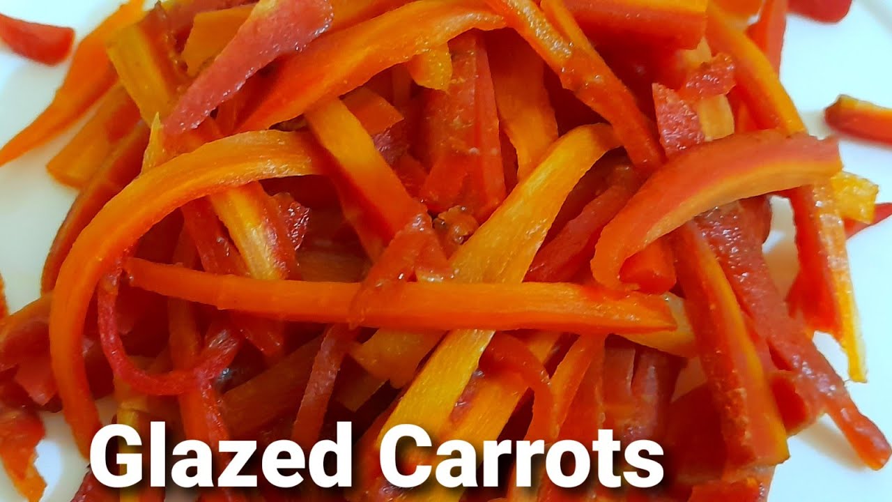 How to Make Authentic & Traditional Stovetop Glazed Carrots 🥕 ( Carrot