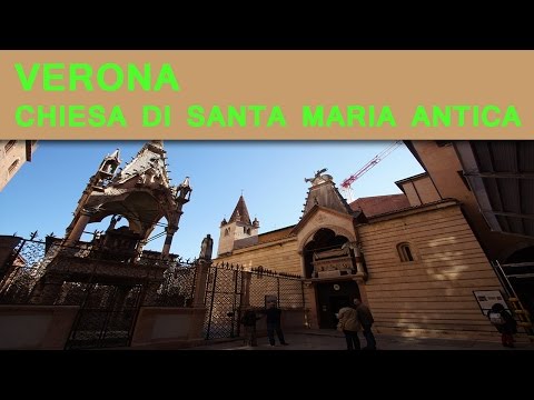 Video: Santa Maria Antica (Chiesa di Santa Maria Antica) aprašymas ir nuotraukos - Italija: Verona